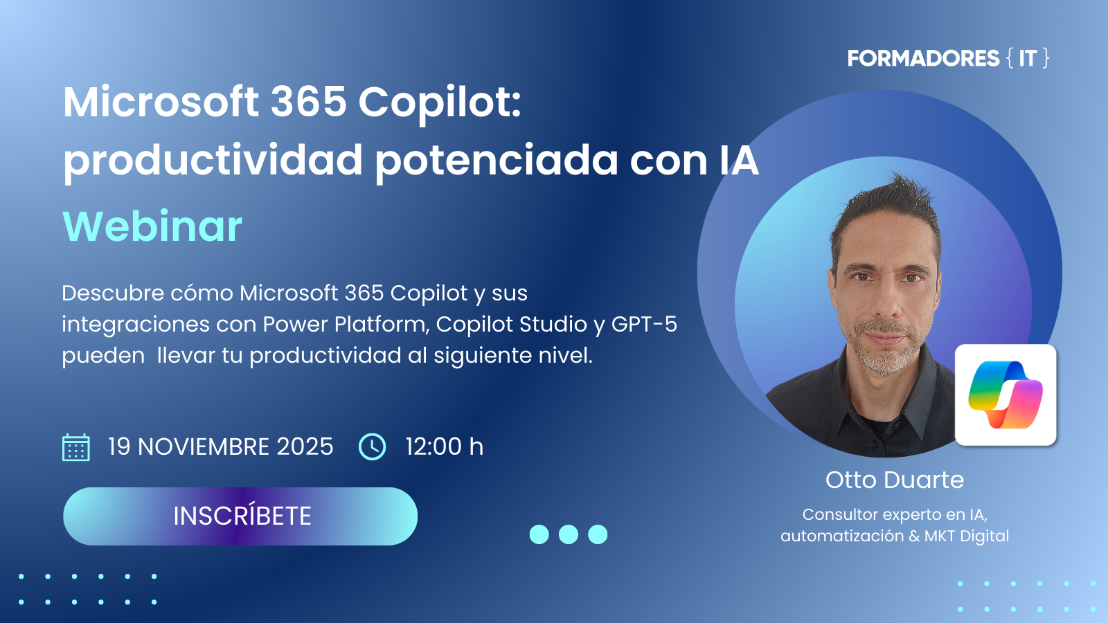 Webinar Introducción a Microsoft 365 Copilot y sus Integraciones