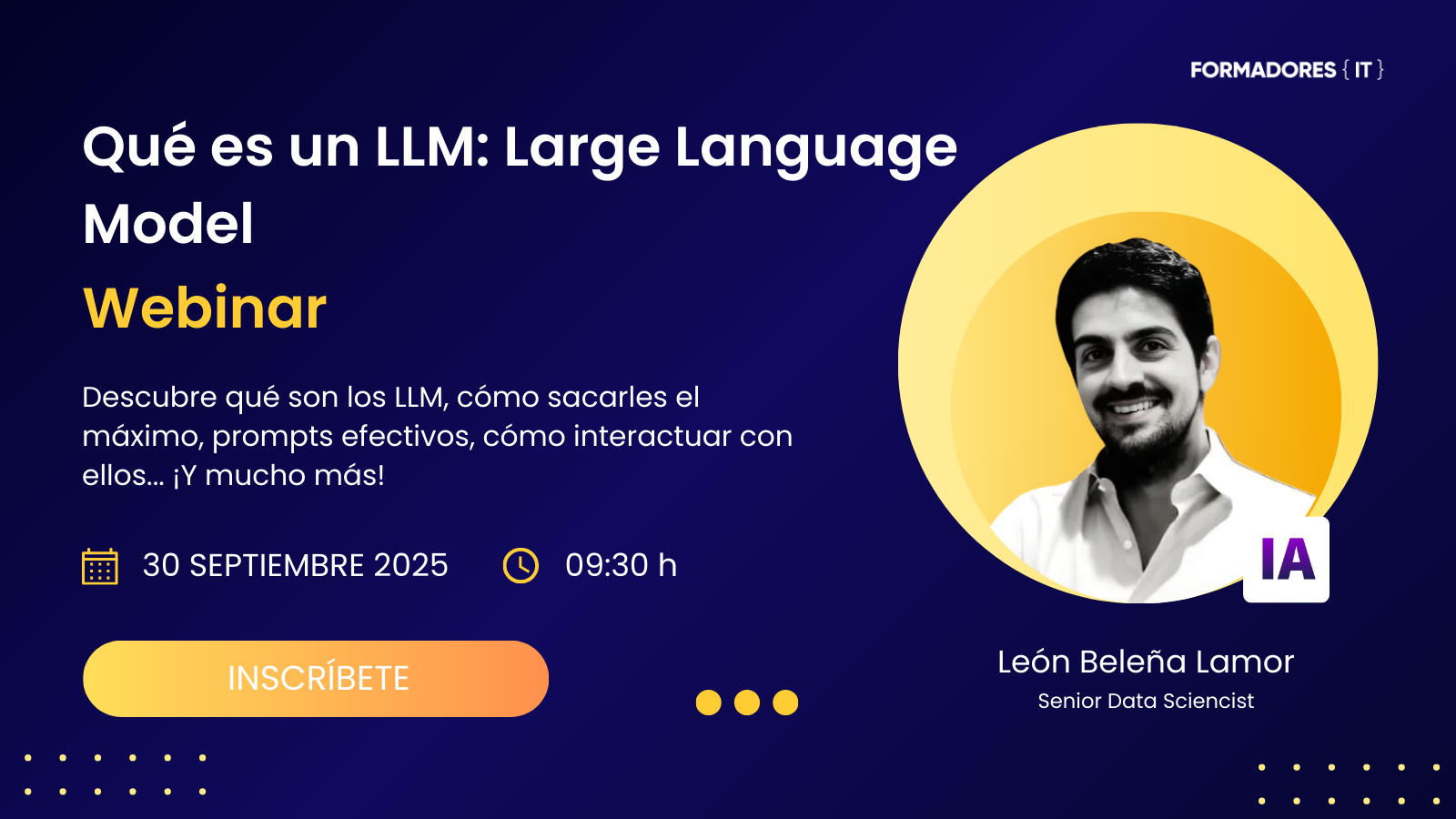 Webinar Qué es un LLM: Large Language Model
